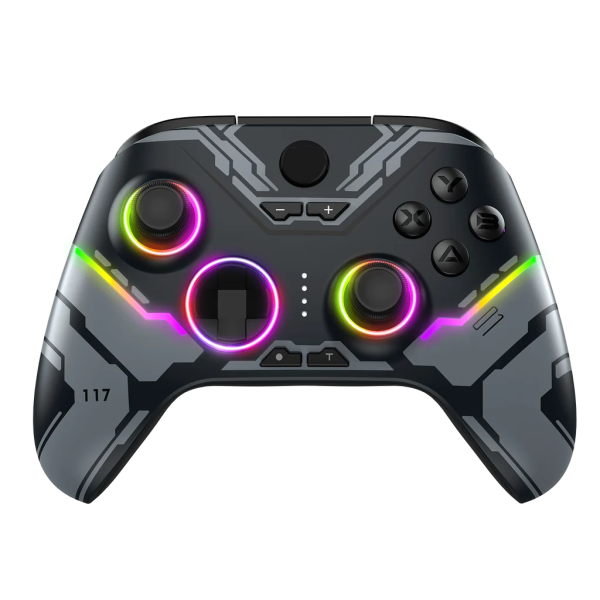 Enhanced Wireless Bluetooth Gaming Controller with Triggers